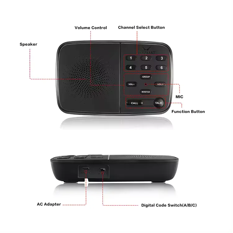 Hosmart-Wireless-Audio-Intercom2